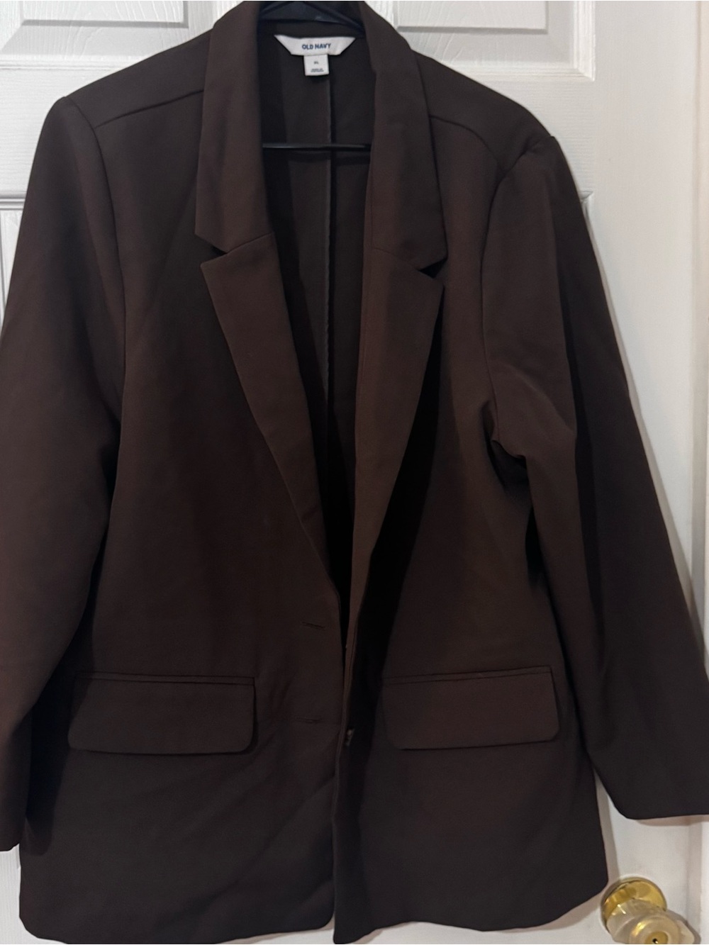 Old Navy Dark Brown Tailored Blazer